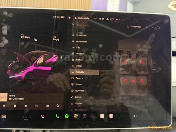 MURATOĞLU__2023 TESLA MODEL Y PERFORMANCE 4ÇEKER 534HP BOYASIZ