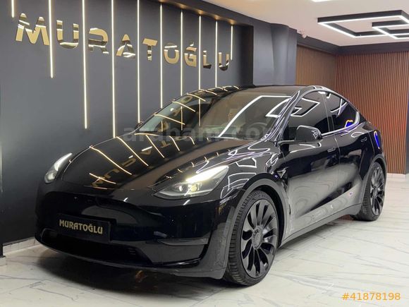 MURATOĞLU__2023 TESLA MODEL Y PERFORMANCE 4ÇEKER 534HP BOYASIZ