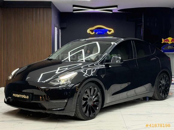 MURATOĞLU__2023 TESLA MODEL Y PERFORMANCE 4ÇEKER 534HP BOYASIZ