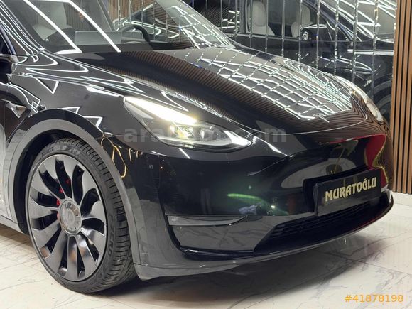 MURATOĞLU__2023 TESLA MODEL Y PERFORMANCE 4ÇEKER 534HP BOYASIZ