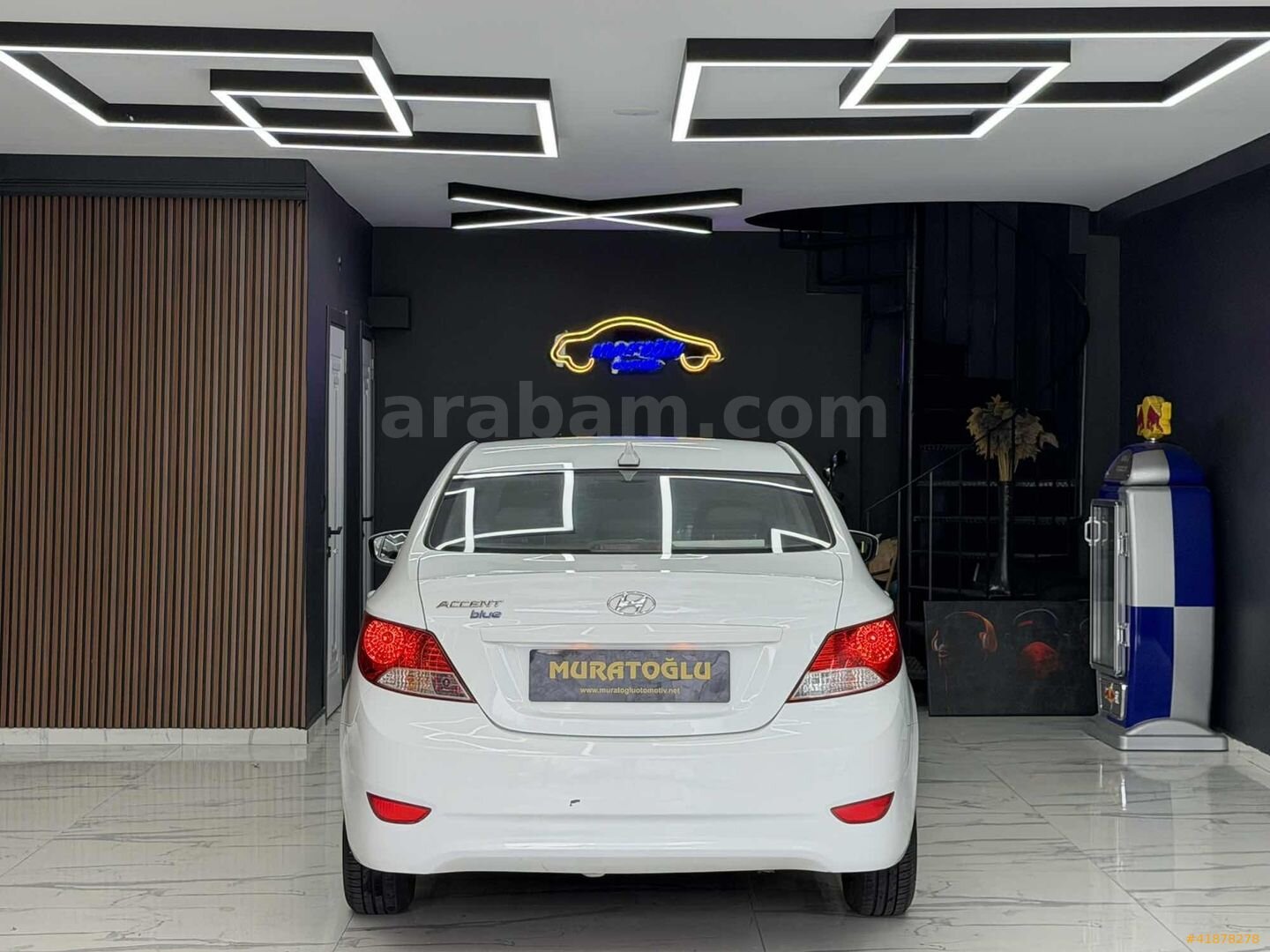 Galeriden Hyundai Accent Blue 1.4 CVVT Biz 2013 Model İstanbul 220.000 km Beyaz 5