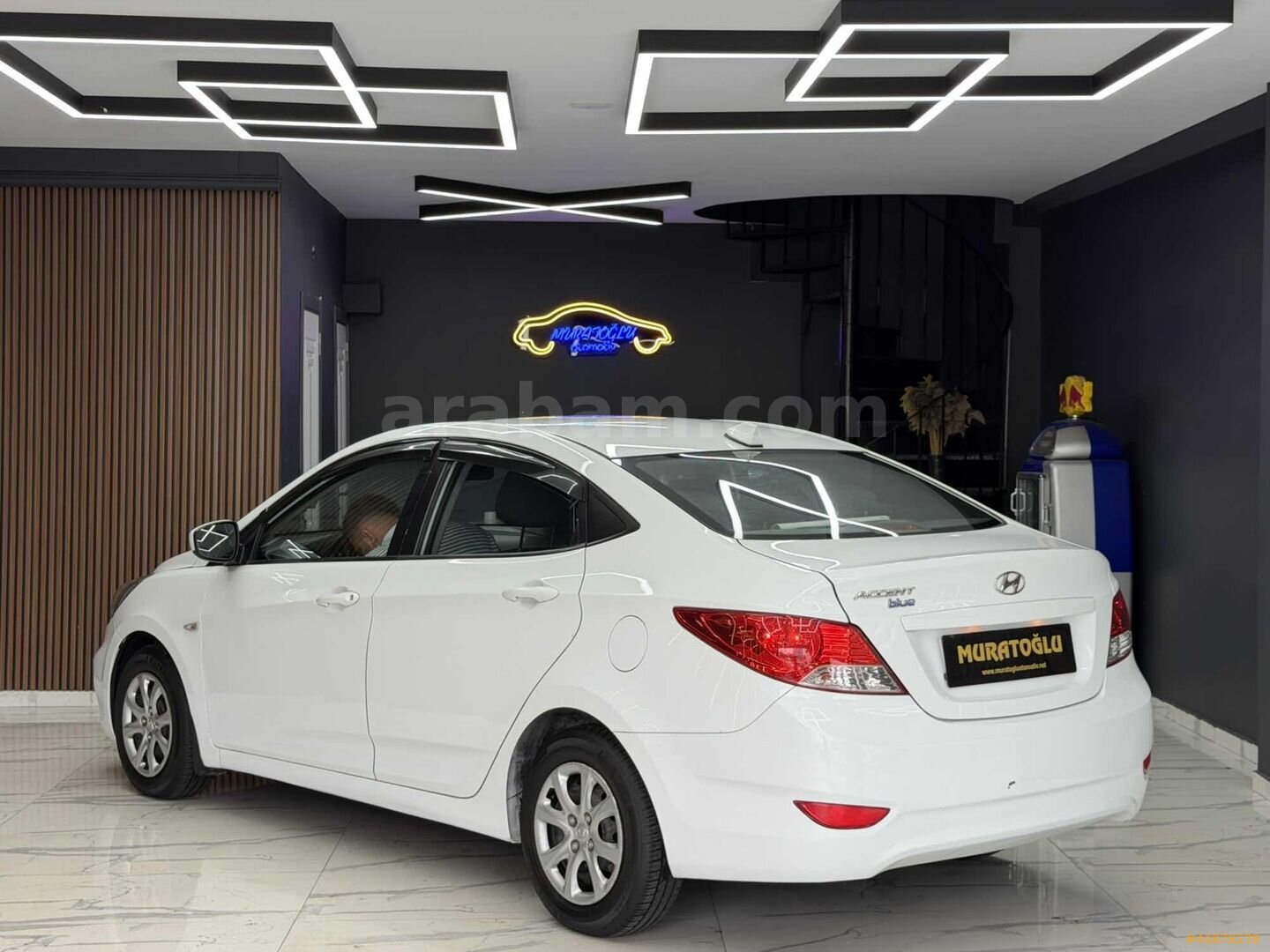 Galeriden Hyundai Accent Blue 1.4 CVVT Biz 2013 Model İstanbul 220.000 km Beyaz 6
