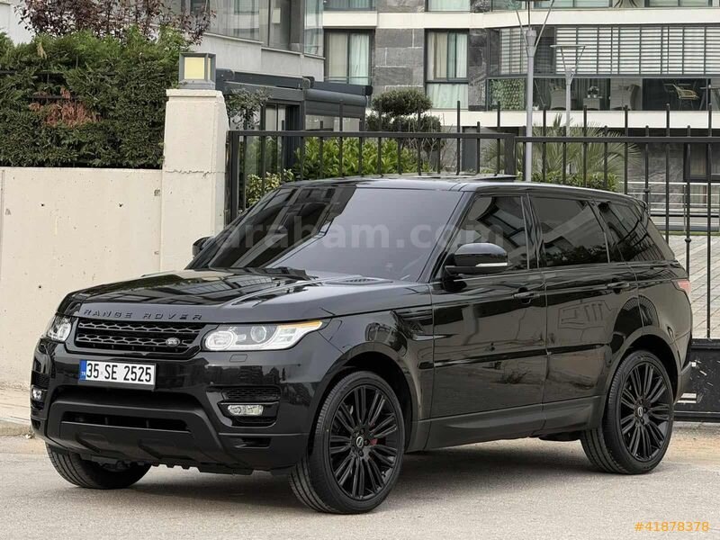 Galeriden Land Rover Range Sport 3.0 SDV6 HSE Dynamic 2015 Model İzmir 249.000 km Siyah
