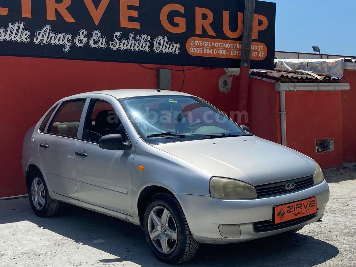 Galeriden Lada Kalina 1.6 2008 Model İstanbul 165.443 km Gri (Gümüş) 3