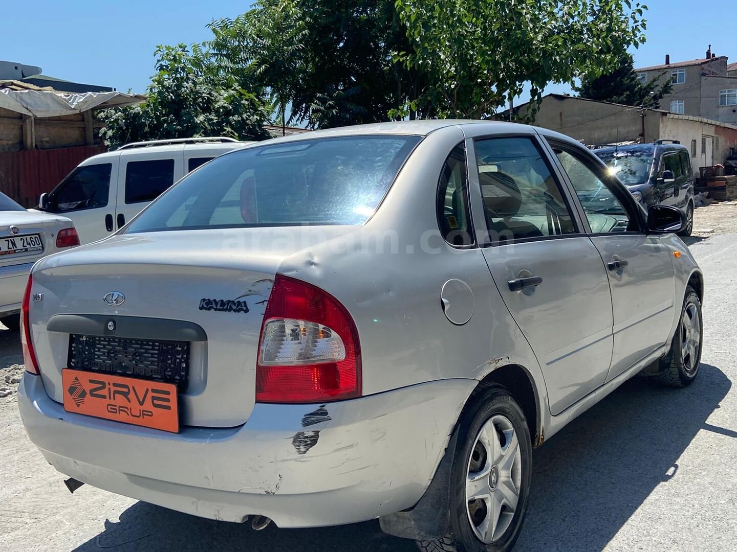 Galeriden Lada Kalina 1.6 2008 Model İstanbul 165.443 km Gri (Gümüş) 7