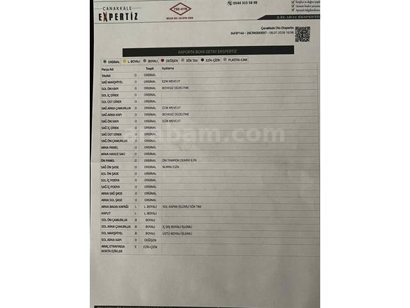 İlk elden yetkili servis bakımlı Renault Express Touh + Ekstra 