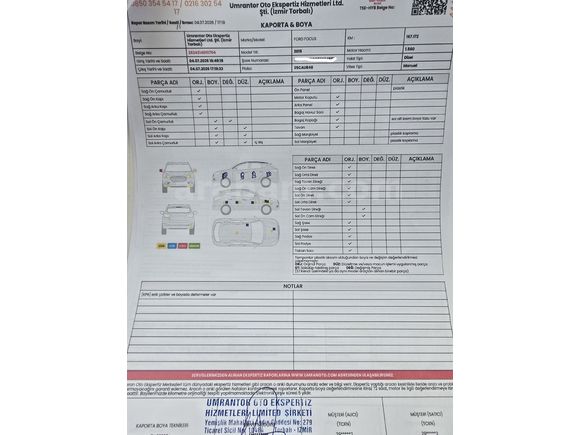 Sahibinden Ford Focus 1.6 TDCi Titanium 2015 Model