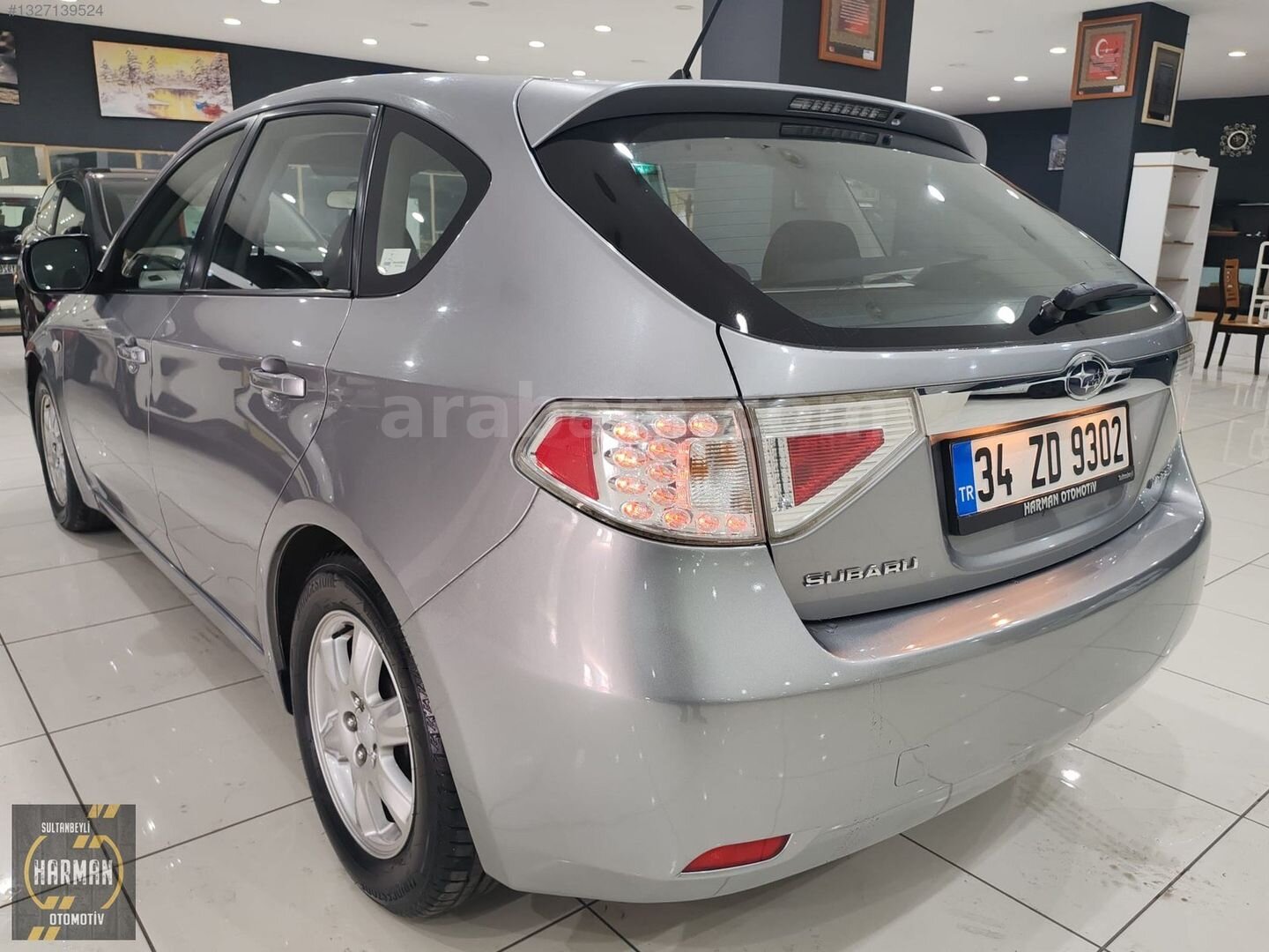 Galeriden Subaru Impreza 1.5 Elegance 2008 Model İstanbul 132.000 km Gri 6
