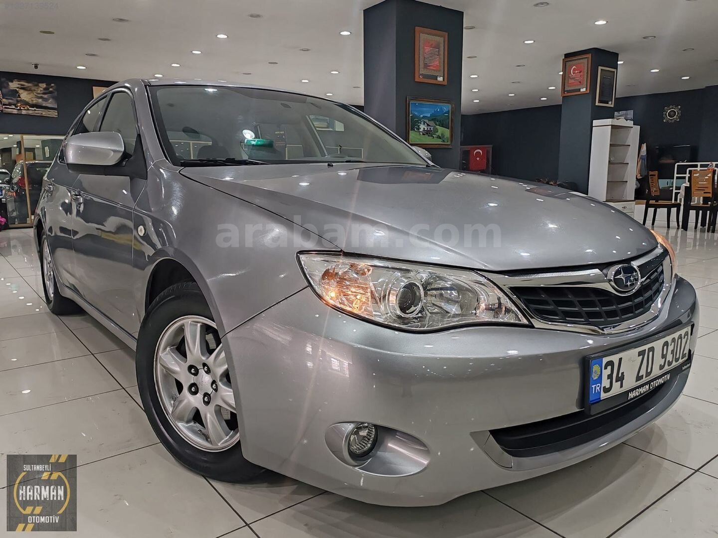 Galeriden Subaru Impreza 1.5 Elegance 2008 Model İstanbul 132.000 km Gri 1