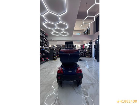 Moto Motto'dan VOLTA VM6 (4 teker moped) Vade FARKSIZ 6 Taksitle