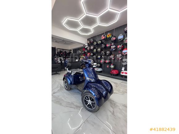 Moto Motto'dan VOLTA VM6 (4 teker moped) Vade FARKSIZ 6 Taksitle