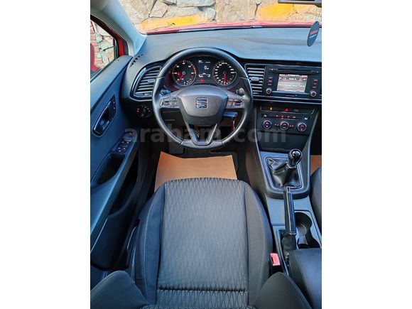 2013 SEAT LEON 1.6 TDI STYLE KIRMIZI *140 BİN KM*