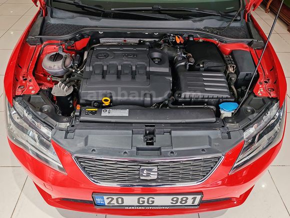 2013 SEAT LEON 1.6 TDI STYLE KIRMIZI *140 BİN KM*