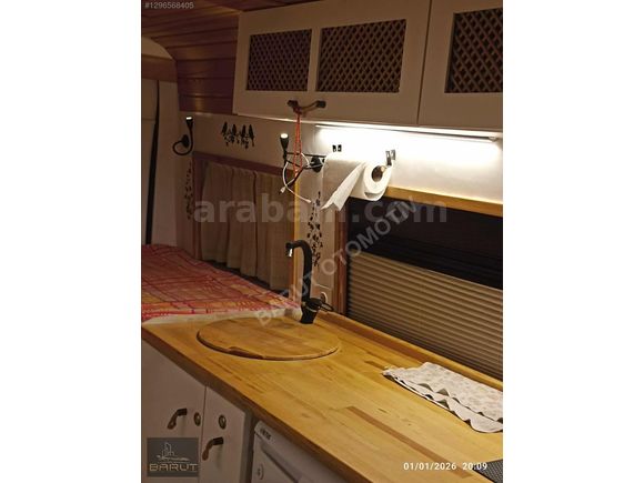 BARUT OTOMOTİV'DEN SATILIK ARAÇ TAKASLI MOTOKARAVAN