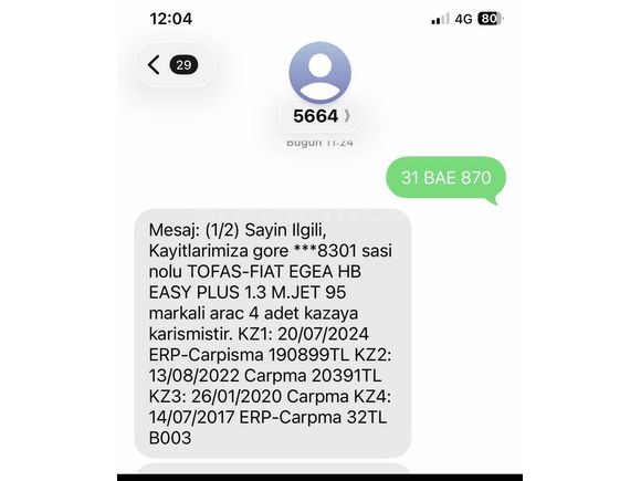 Sahibinden  Görülmeye Değer 198 bin Km’de 2017 Model Fiat Egea Easy Plus 