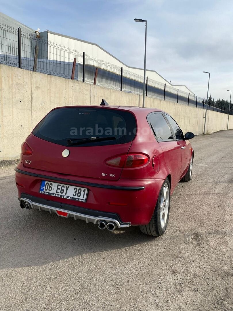 Sahibinden Alfa Romeo 147 1.6 TS Progression 2004 Model Ankara 303.000 km Kırmızı 2