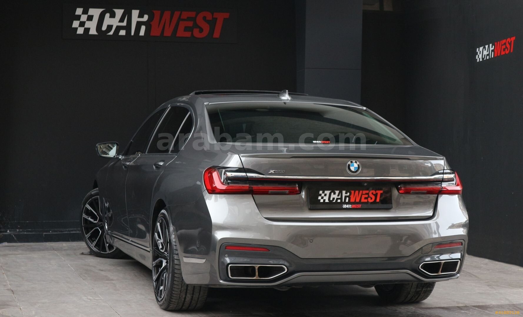 Galeriden BMW 7 Serisi 730i Long Executive Lounge 2016 Model İstanbul 185.000 km Gri 5