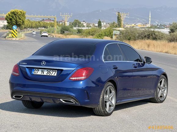 HATASIZ 2017 MODEL MERCEDES C200 D AMG SAAT/ELK BAKAJ