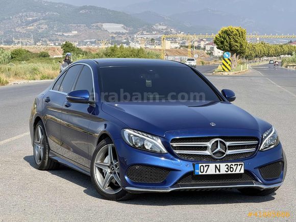 HATASIZ 2017 MODEL MERCEDES C200 D AMG SAAT/ELK BAKAJ
