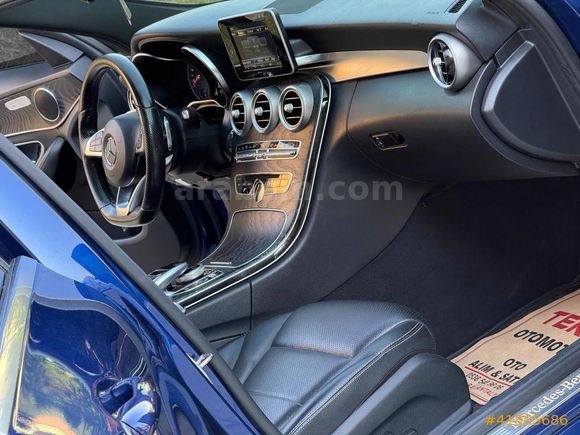 HATASIZ 2017 MODEL MERCEDES C200 D AMG SAAT/ELK BAKAJ