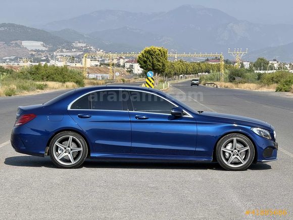 HATASIZ 2017 MODEL MERCEDES C200 D AMG SAAT/ELK BAKAJ