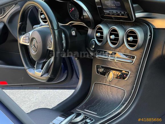 HATASIZ 2017 MODEL MERCEDES C200 D AMG SAAT/ELK BAKAJ