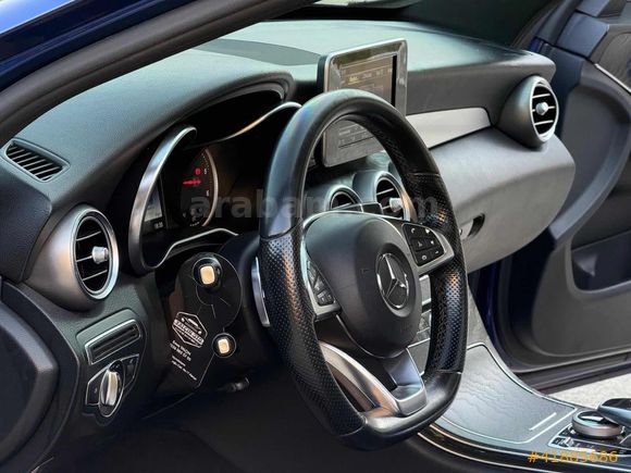 HATASIZ 2017 MODEL MERCEDES C200 D AMG SAAT/ELK BAKAJ
