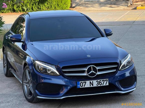 HATASIZ 2017 MODEL MERCEDES C200 D AMG SAAT/ELK BAKAJ
