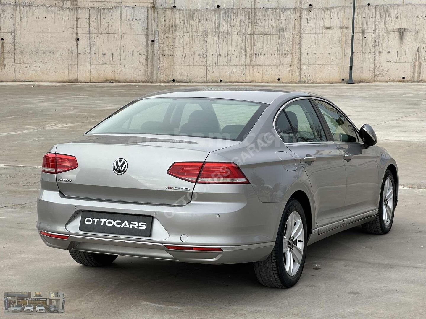 Galeriden Volkswagen Passat 1.6 TDi BlueMotion Comfortline 2017 Model Kırıkkale 175.000 km Gri 4