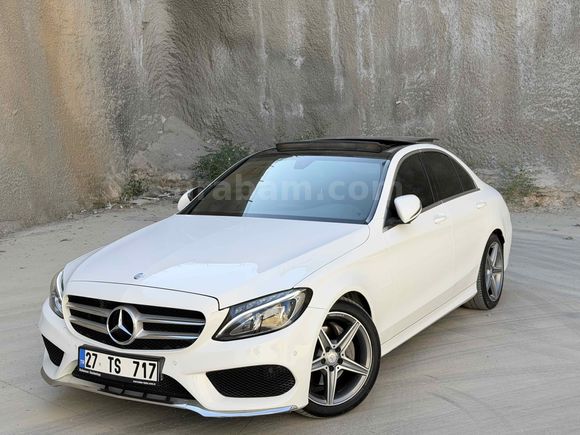 SAHİBİNDEN TERTEMİZ MERCEDES C200d AMG İMZALI SERİ/TOUCH PAD/ANALOG SAAT 