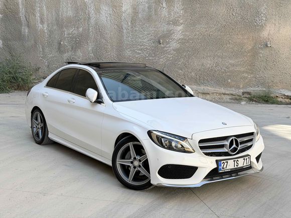 SAHİBİNDEN TERTEMİZ MERCEDES C200d AMG İMZALI SERİ/TOUCH PAD/ANALOG SAAT 