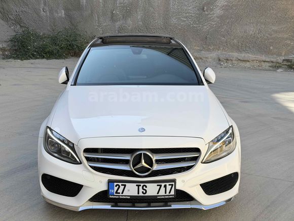 SAHİBİNDEN TERTEMİZ MERCEDES C200d AMG İMZALI SERİ/TOUCH PAD/ANALOG SAAT 