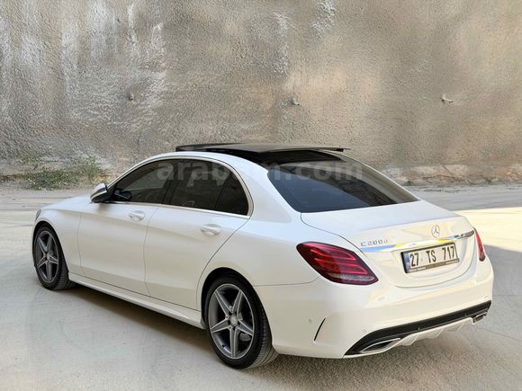 SAHİBİNDEN TERTEMİZ MERCEDES C200d AMG İMZALI SERİ/TOUCH PAD/ANALOG SAAT 