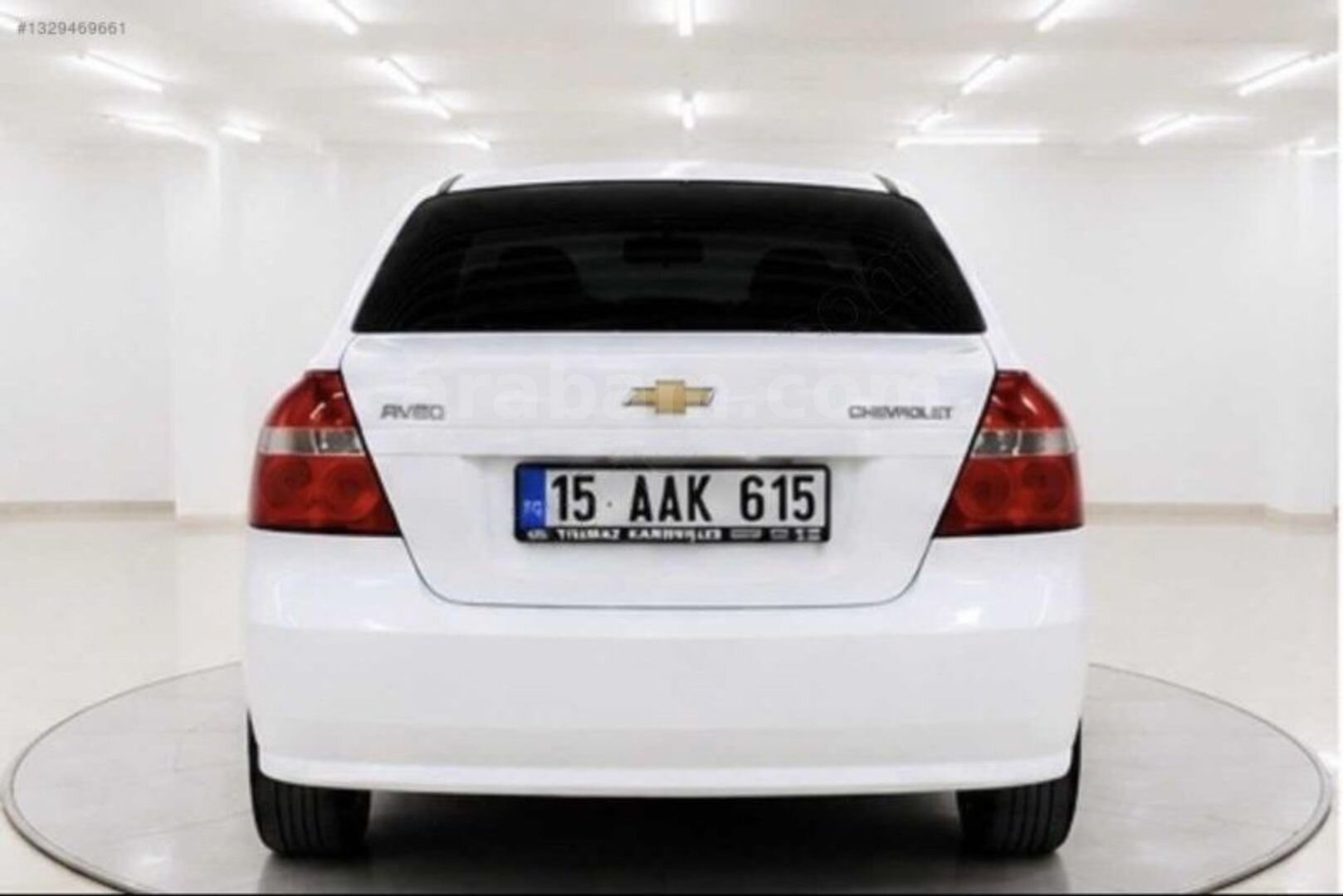 Galeriden Chevrolet Aveo 1.2 LS 2010 Model Burdur 160.000 km Beyaz 2