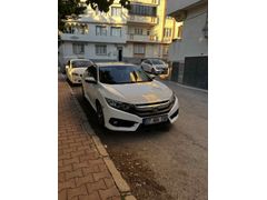 Sahibinden Honda Civic 1.6i VTEC Elegance 2018 Model  196.000 km Beyaz