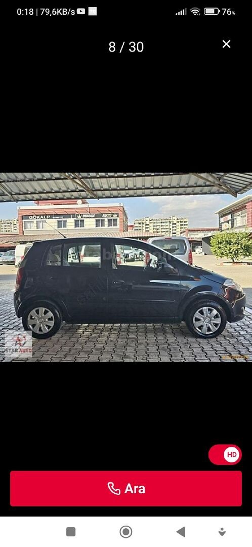 Sahibinden Chery Kimo 1.3 Forza 2011 Model İstanbul 108.000 km Lacivert 1