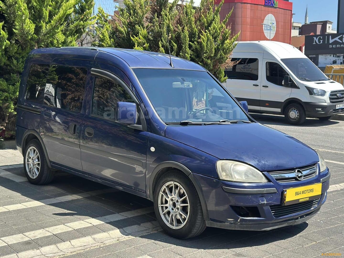 Galeriden Opel Combo 1.3 CDTI City Plus 2005 Model İstanbul 348.000 km Mavi 3