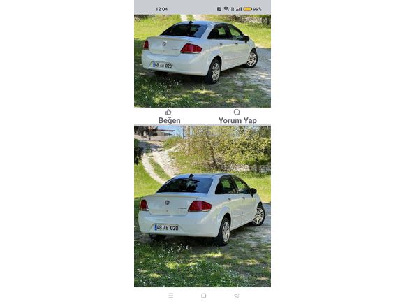 Sahibinden Fiat Linea 1.3 Multijet Active Plus 2012 Model