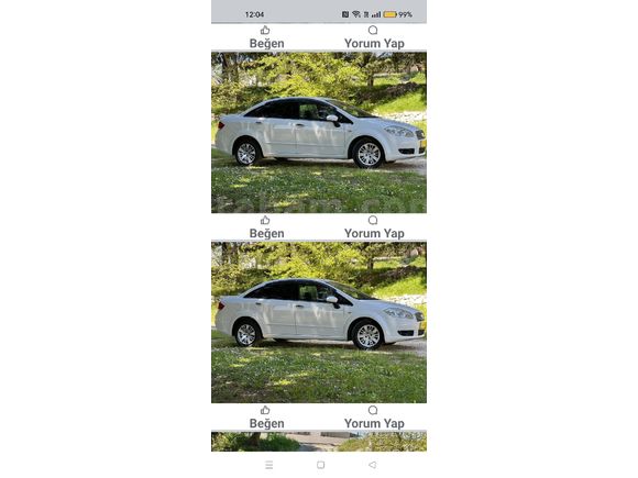 Sahibinden Fiat Linea 1.3 Multijet Active Plus 2012 Model