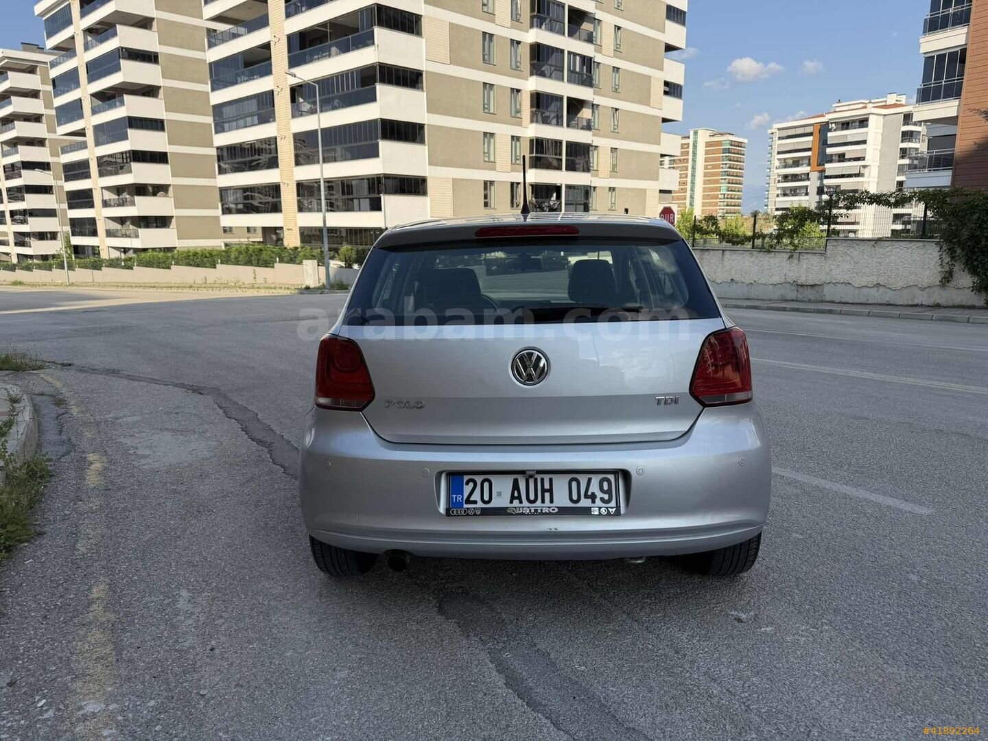 Galeriden Volkswagen Polo 1.6 TDi Comfortline 2012 Model Denizli 230.000 km Gri 6
