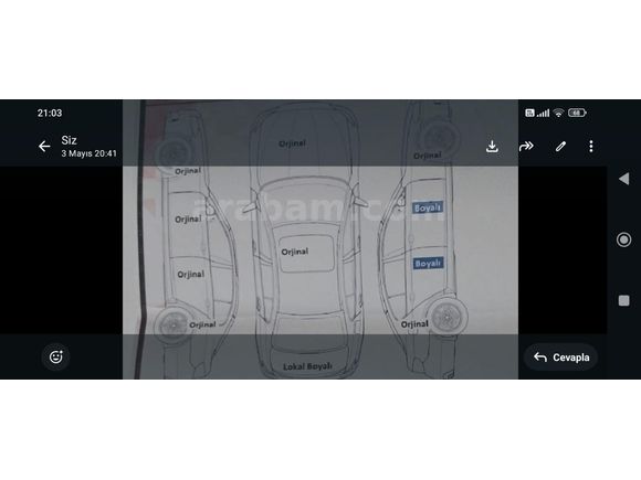Sahibinden Toyota Corolla 1.4 D-4D Touch 2016 Model