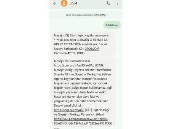 SAHİBİNDEN 2016 CİTROEN C-ELYSEE 177.000 KM