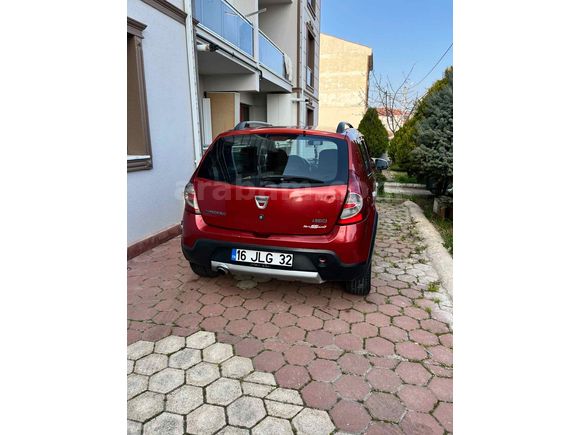 Sahibinden Dacia Sandero 1.5 dCi Stepway 2012 Model  162.000 km Kırmızı