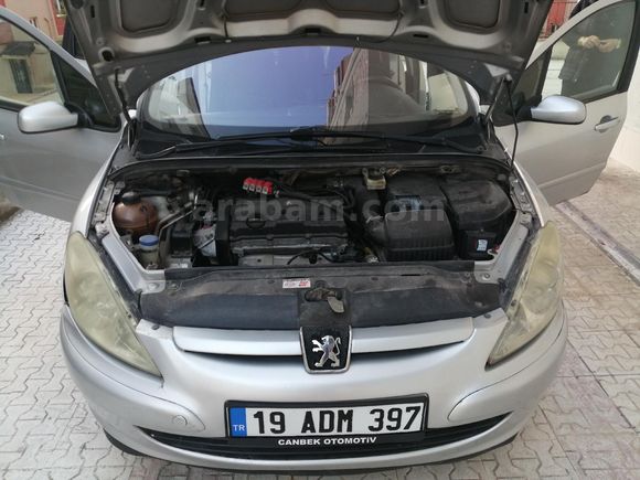 190000km değişen siz otomatik  307 1.6 Pack 2004 Model