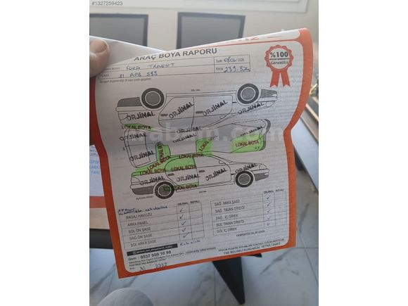 AYNACILAR OTOMOTİV DEN 2019 350 L