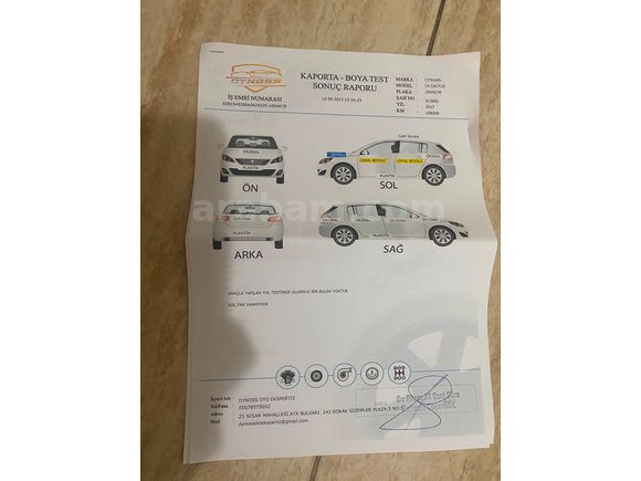 Sahibinden Citroen C4 Cactus 1.6 e-HDi Shine 2017 Model 