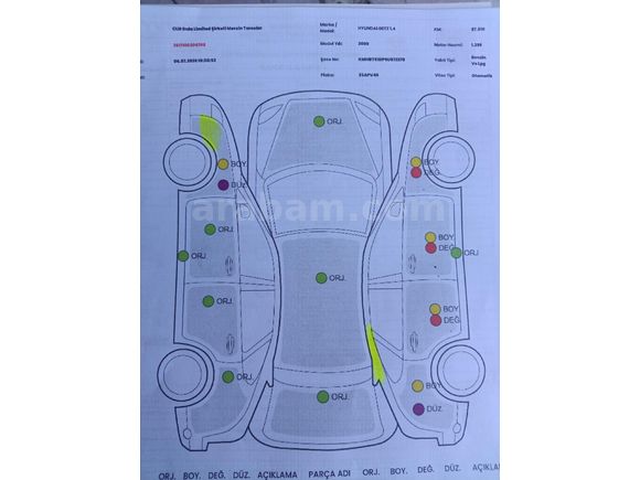 Sahibinden Hyundai Getz 1.4 DOHC Start 2009 Model