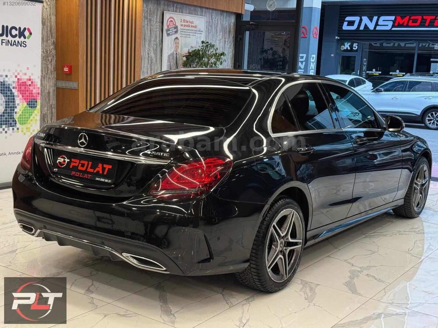 Galeriden Mercedes - Benz C 200 AMG 2021 Model İstanbul 128.700 km Siyah 7