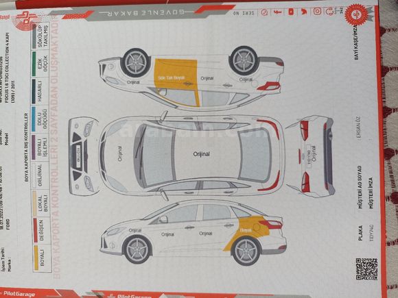 Sahibinden Ford Focus 1.6 TDCi Collection 2011 Model 110bg