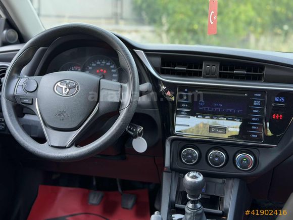 2018 1.6 COROLLA 82 BİN KM EXTRALI LPGLİ KARTA 12 TAKSİT